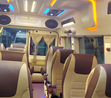 16 seater tempo traveller in gandhinagar